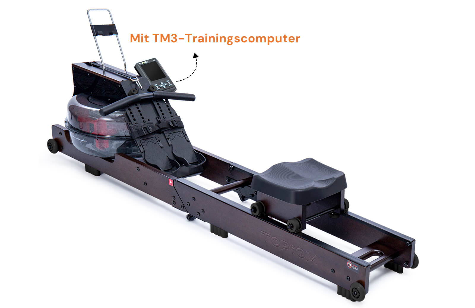 Topiom Faltbares Wasser-Rudergerät mit TM3-Trainingscomputer 1 Topiom Faltbares Wasser-Rudergerät mit TM3-Trainingscomputer 1