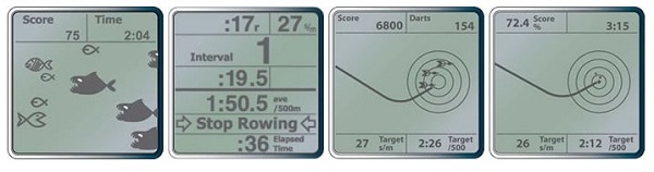 rowing machine monitor gaming
