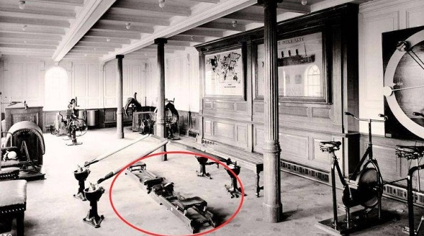 Rudergerät auf der Titanic