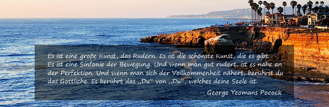 mentale Vorteile des Rudergeräts George Pocock