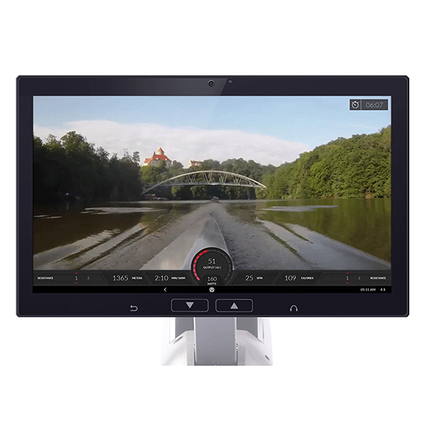monitor of Aviron rowing machine