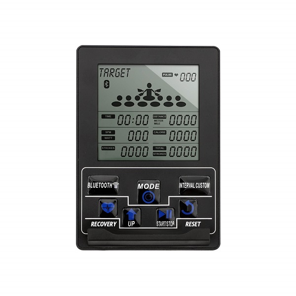 monitor of topiom rowing machine