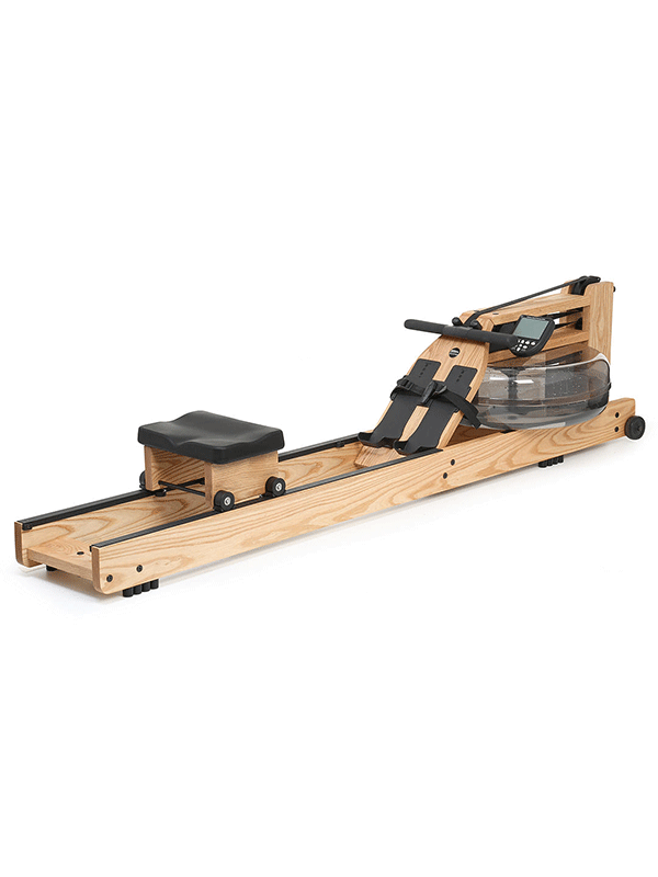 waterrower rowing machine with dual rail