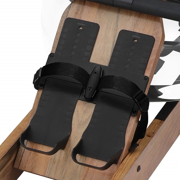 adjustable footpads of Topiom rowing machine