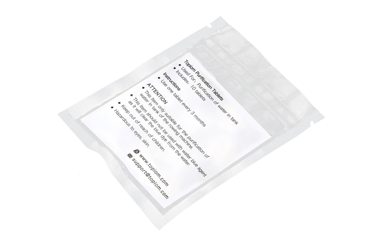 Water Purification Tablets*2 of Topiom Rowing Machine • Topiom Rowing