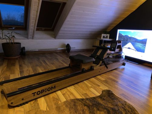 Topiom Indoor rowing machine for sale photo review