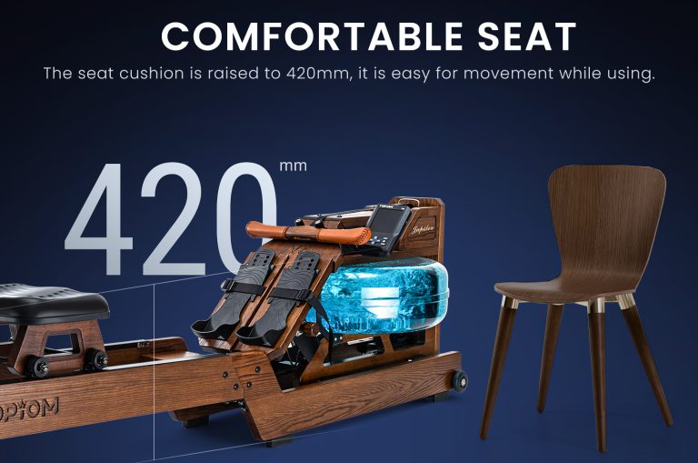 Water Rower Rowing Machine High-Load Oak Water Rower: TM-3 Monitor