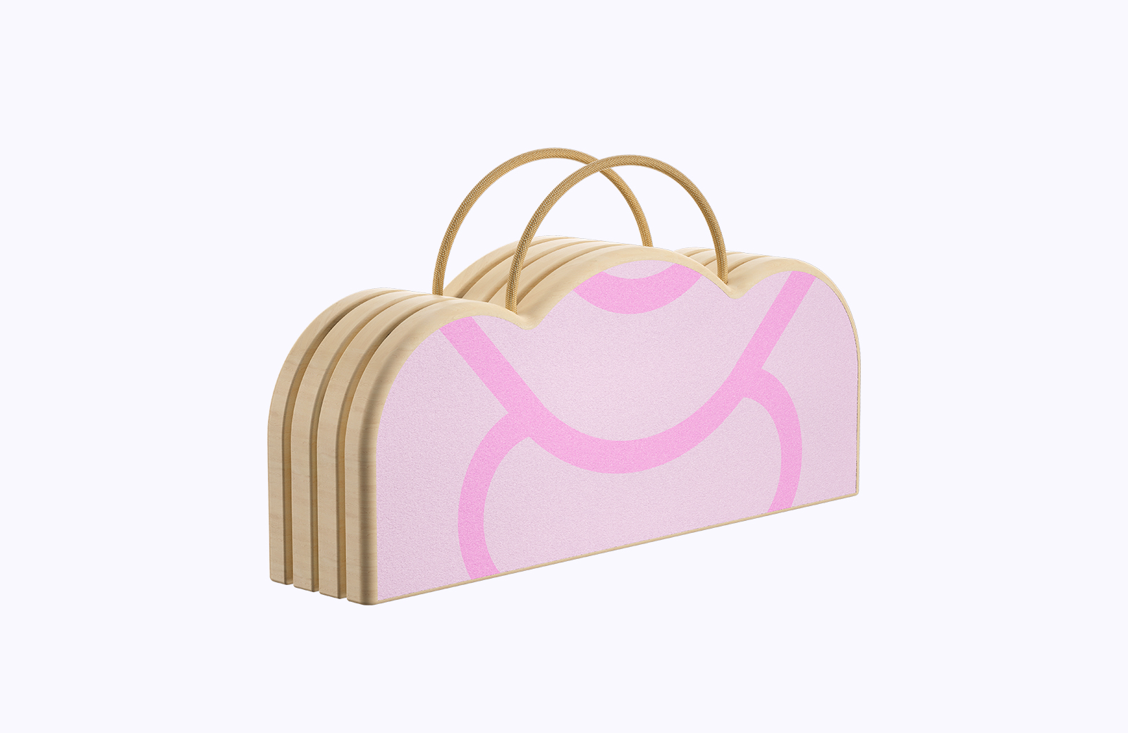 Slant Board-Sakura Pink