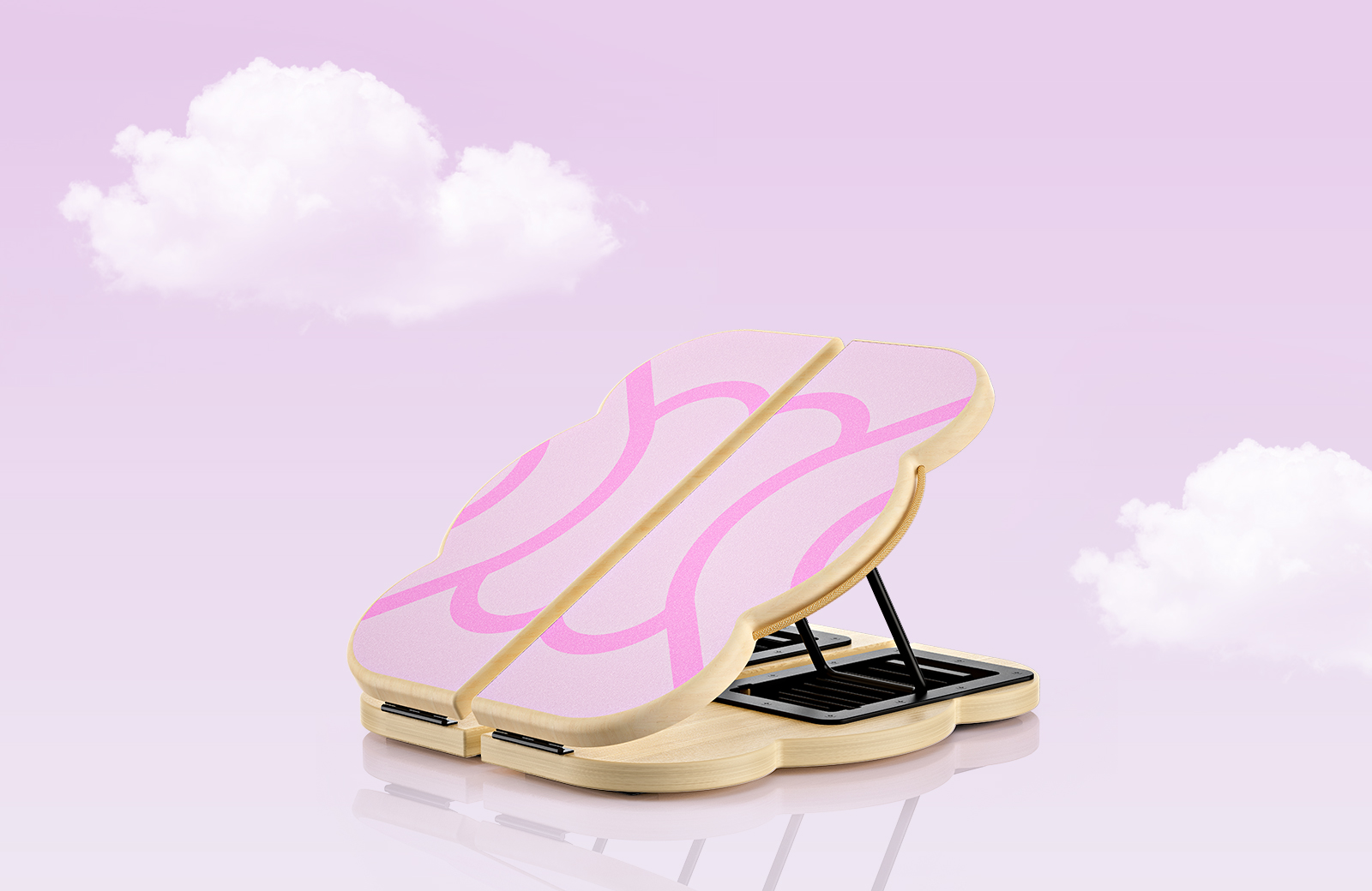 Slant Board-Sakura Pink